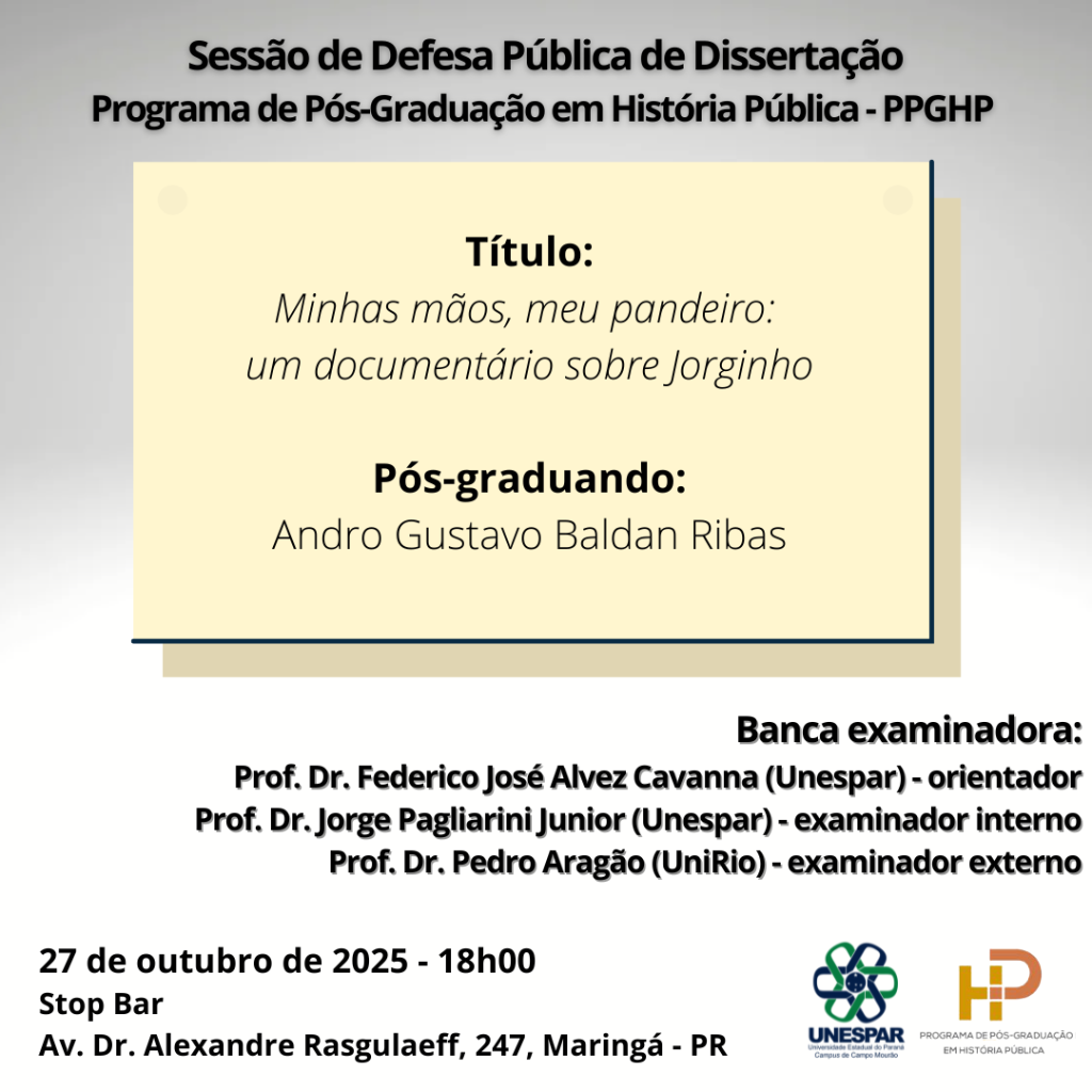 Defesa Pública de Dissertação PPGHP - Andro Gustavo.png