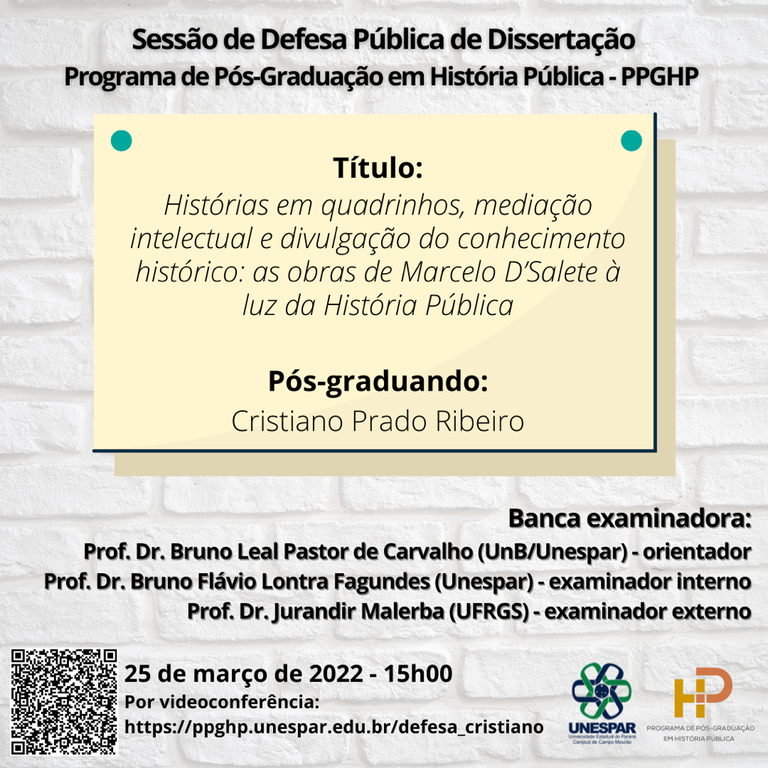 Defesa Pública de Dissertação PPGHP - Cristiano.png