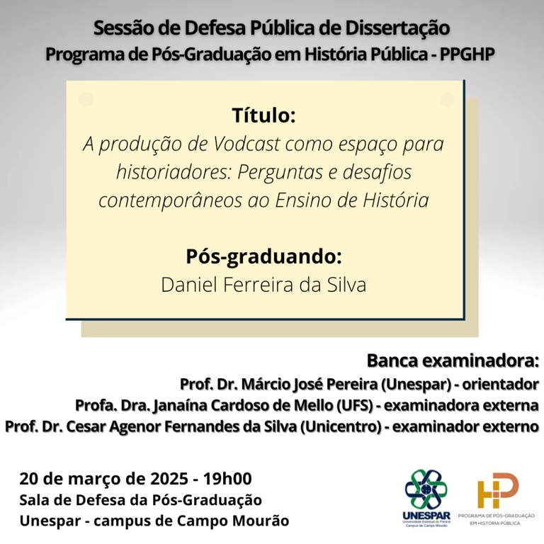 Defesa Pública de Dissertação PPGHP - Daniel Ferreira da Silva.png