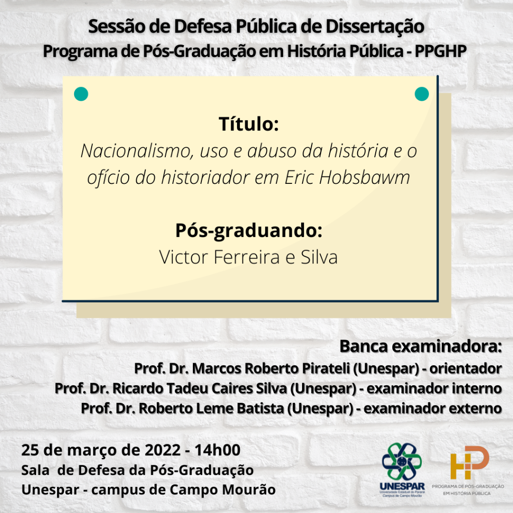 Defesa Pública de Dissertação PPGHP - Victor.png