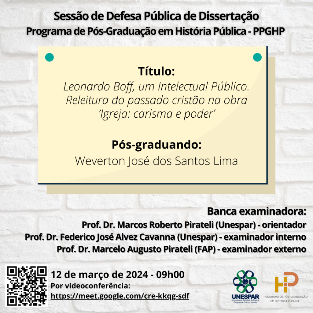 Defesa Pública de Dissertação PPGHP - Weverton.png